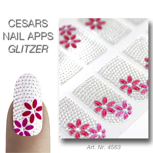 Cesars Nail App 3 Glitzer